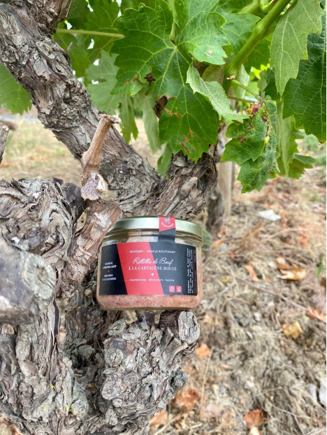 Rillettes de Boeuf à la Cartagène Rouge